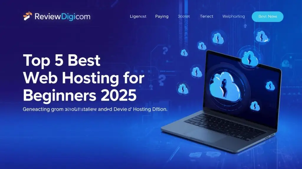 Best Web Hosting for Beginners 2025 – Roman Urdu Blog Review on ReviewDigi