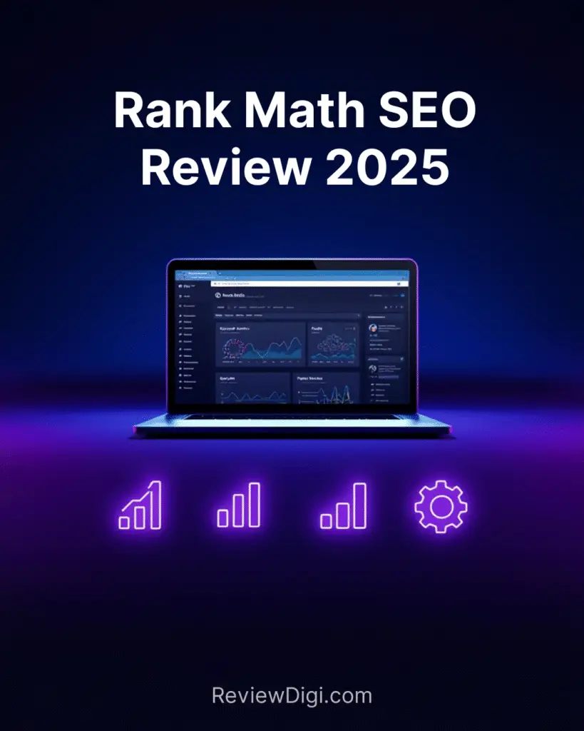 Rank Math SEO Review 2025 – Best WordPress SEO Plugin for Bloggers Dashboard Screenshot